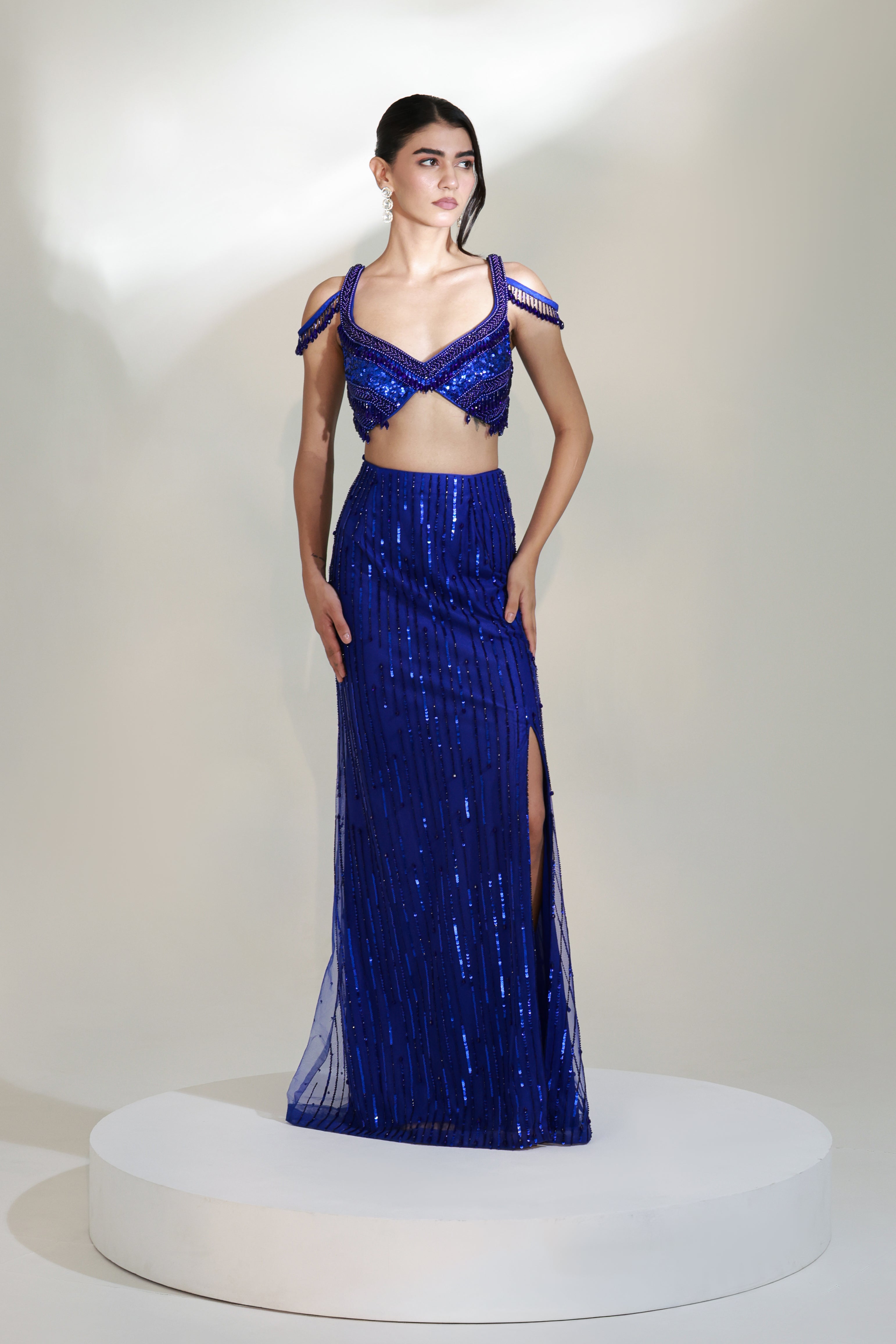 VOGUE FISHCUT SKIRT SET